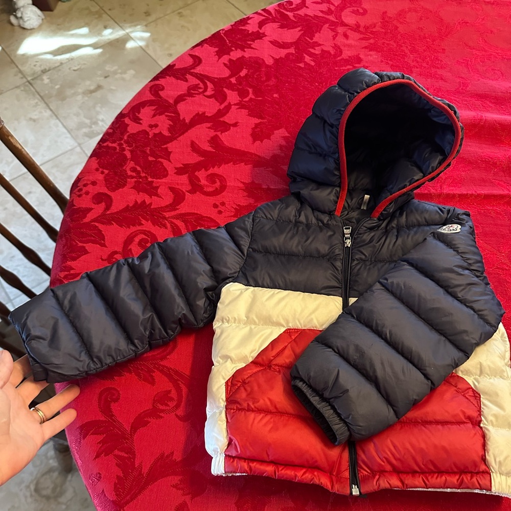 Moncler jacket size 2t